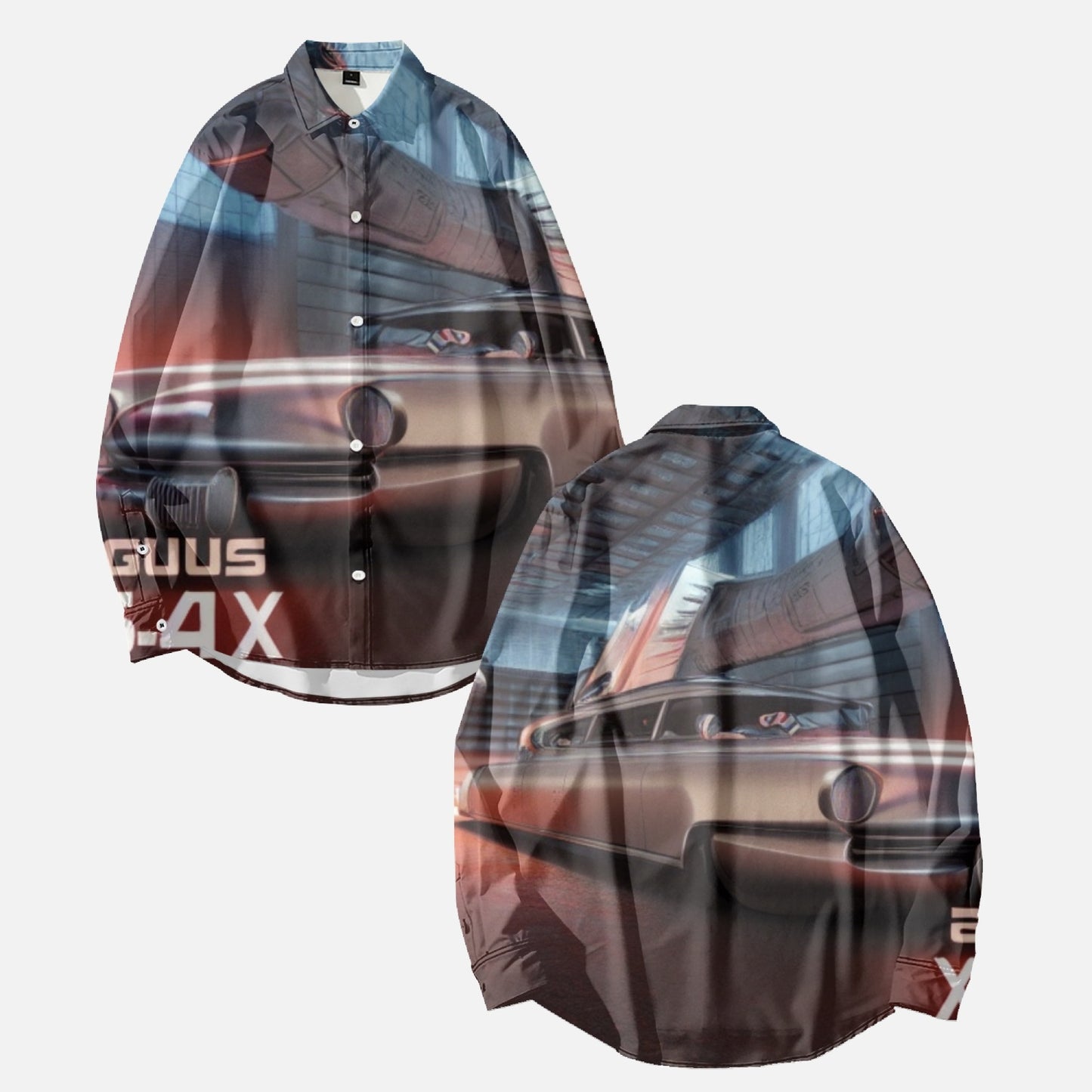 GUSS RETROCAR Long Sleeve Shirts