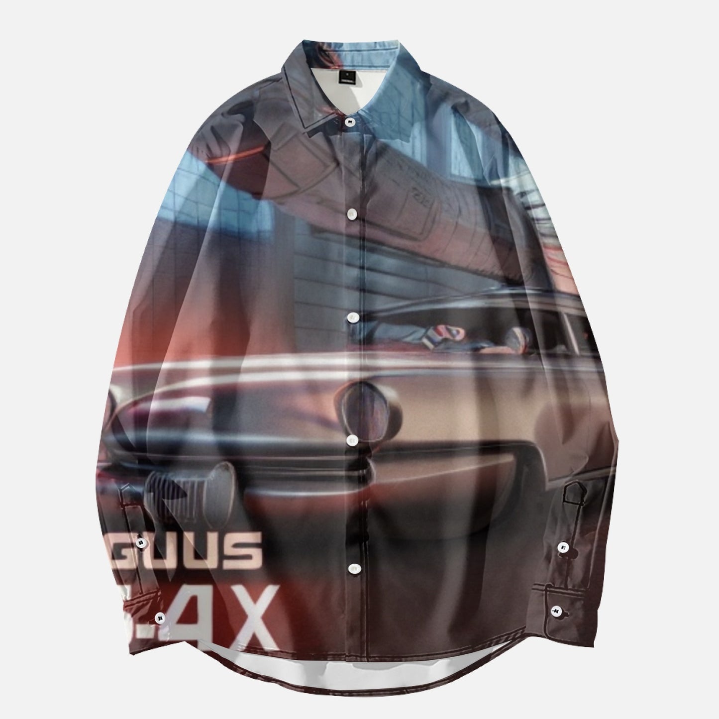 GUSS RETROCAR Long Sleeve Shirts