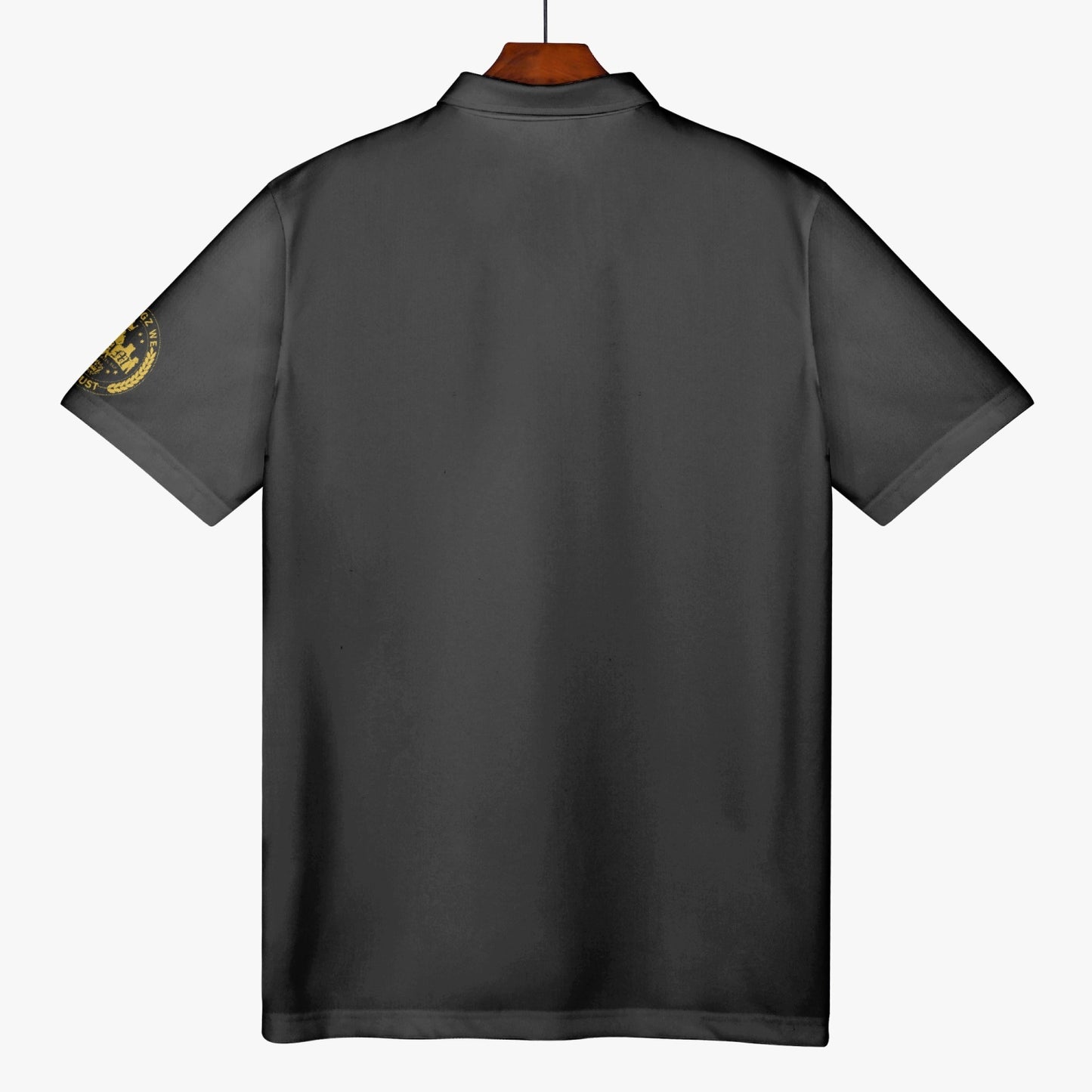 225. Handmade AOP Men Polo Shirt