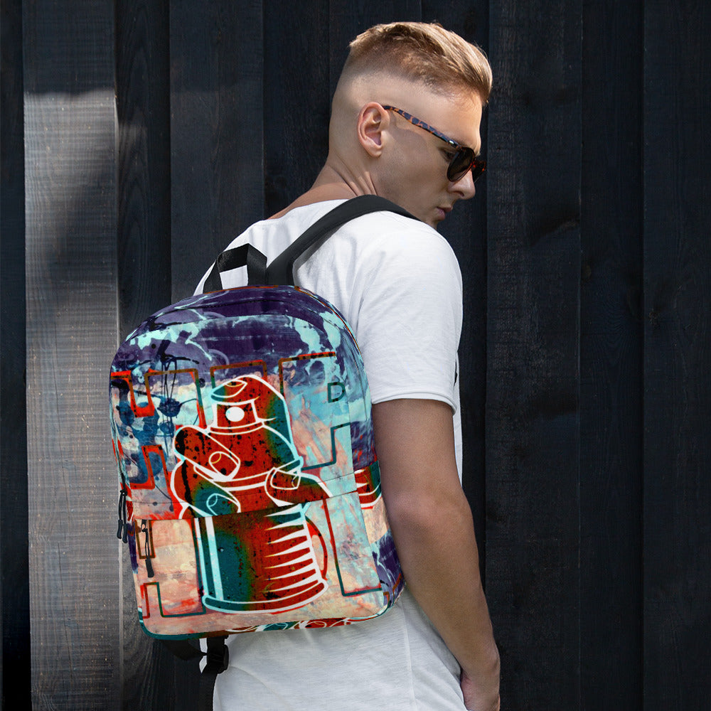 GRAF WALL PURPLE Backpack