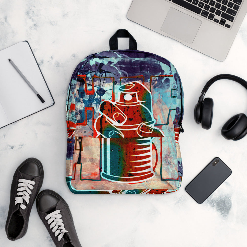 GRAF WALL PURPLE Backpack