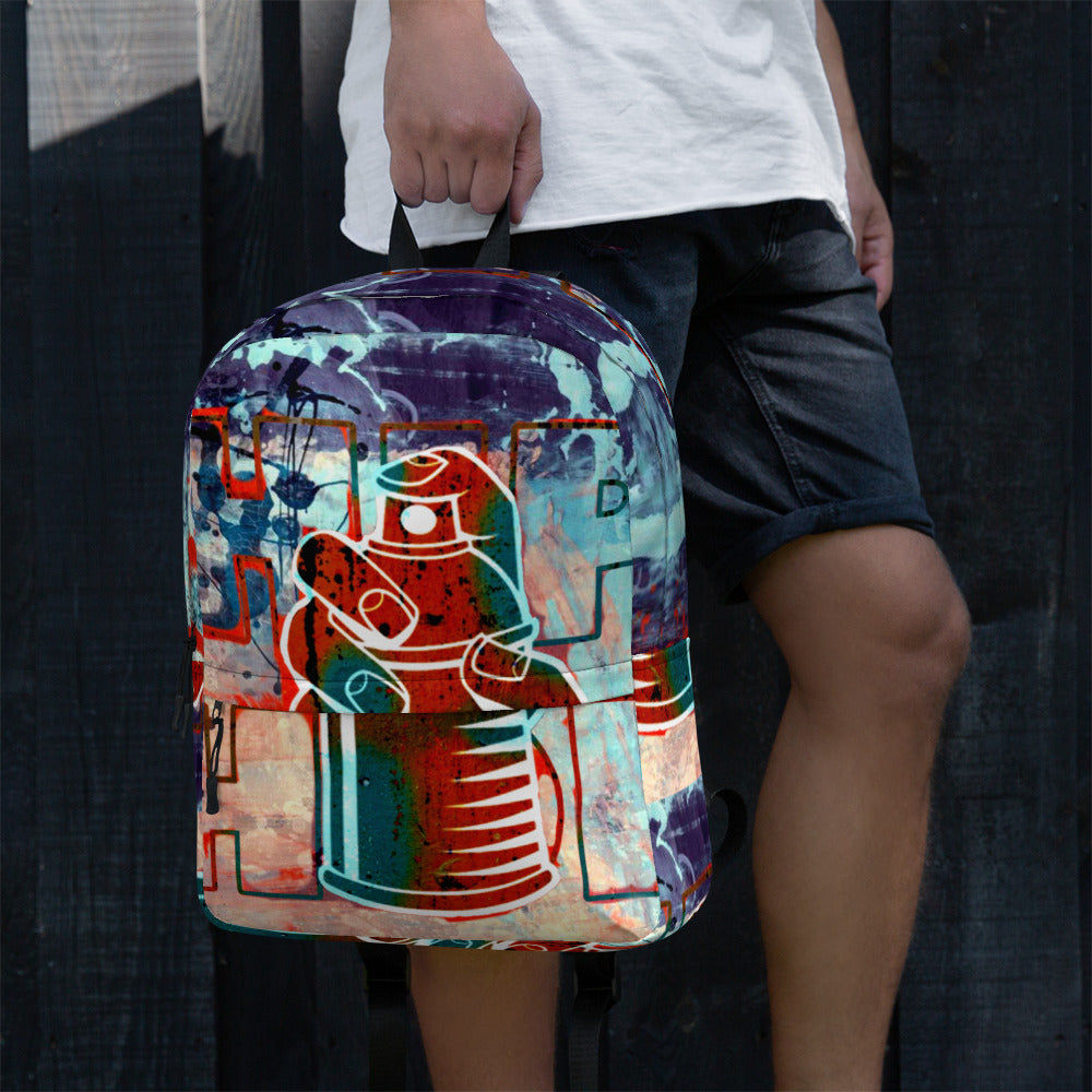 GRAF WALL PURPLE Backpack