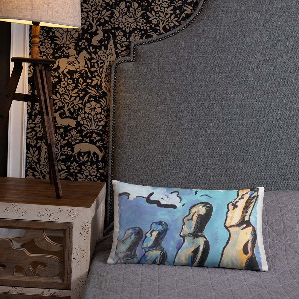 EASTER ISLAND Basic Pillow