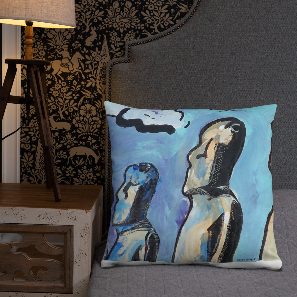EASTER ISLAND Basic Pillow
