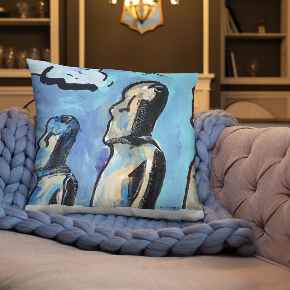 EASTER ISLAND Basic Pillow