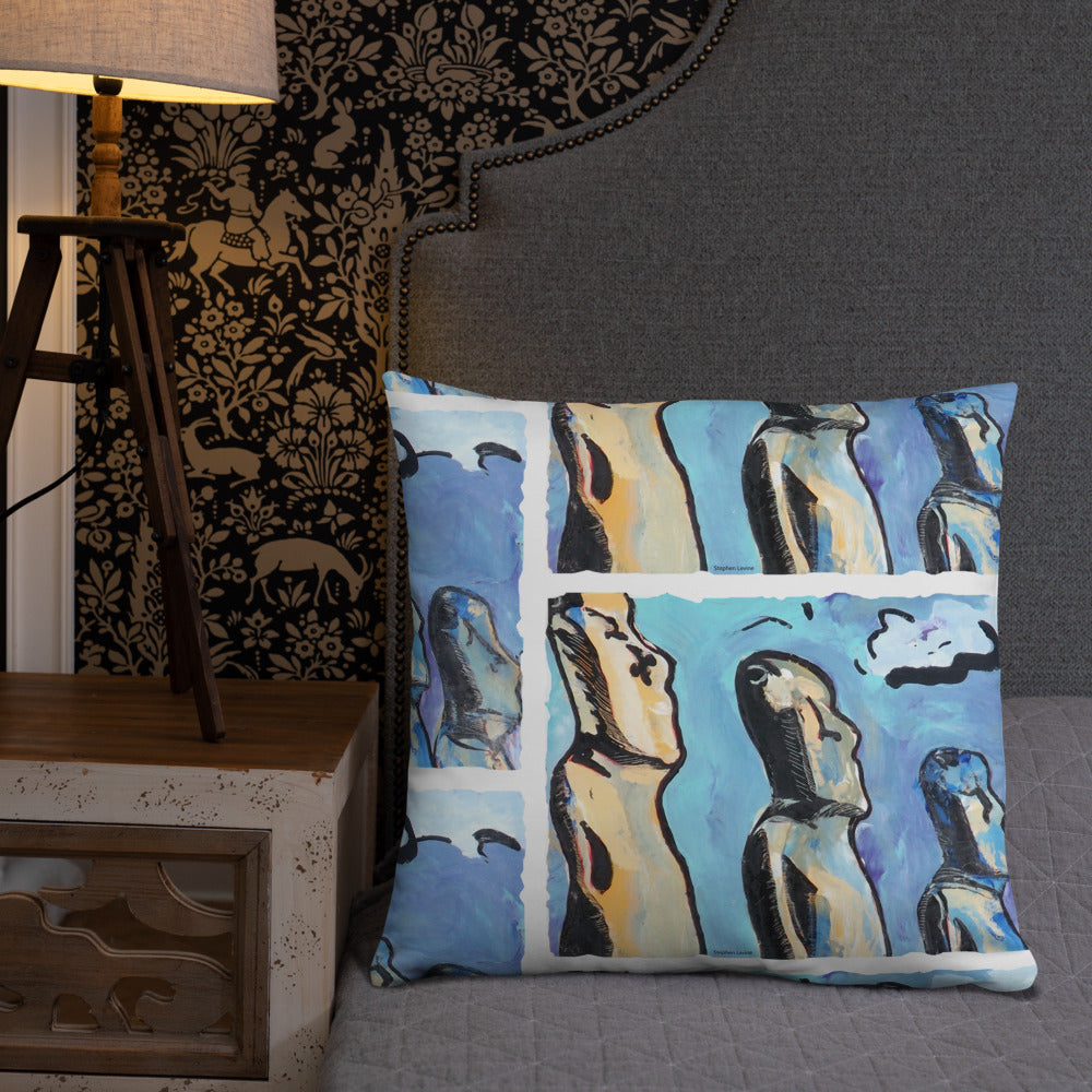 EASTER ISLAND Basic Pillow