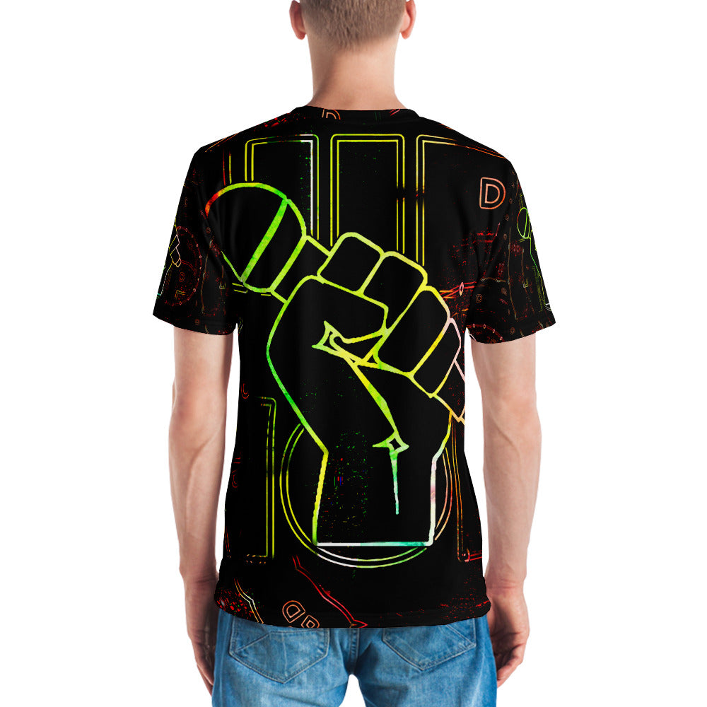 EMCEE BLACK CIRC-1 Men's T-shirt