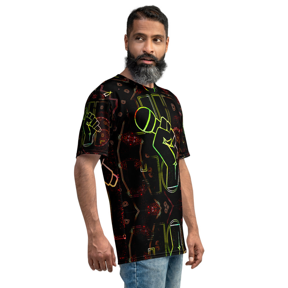 EMCEE BLACK CIRC-1 Men's T-shirt