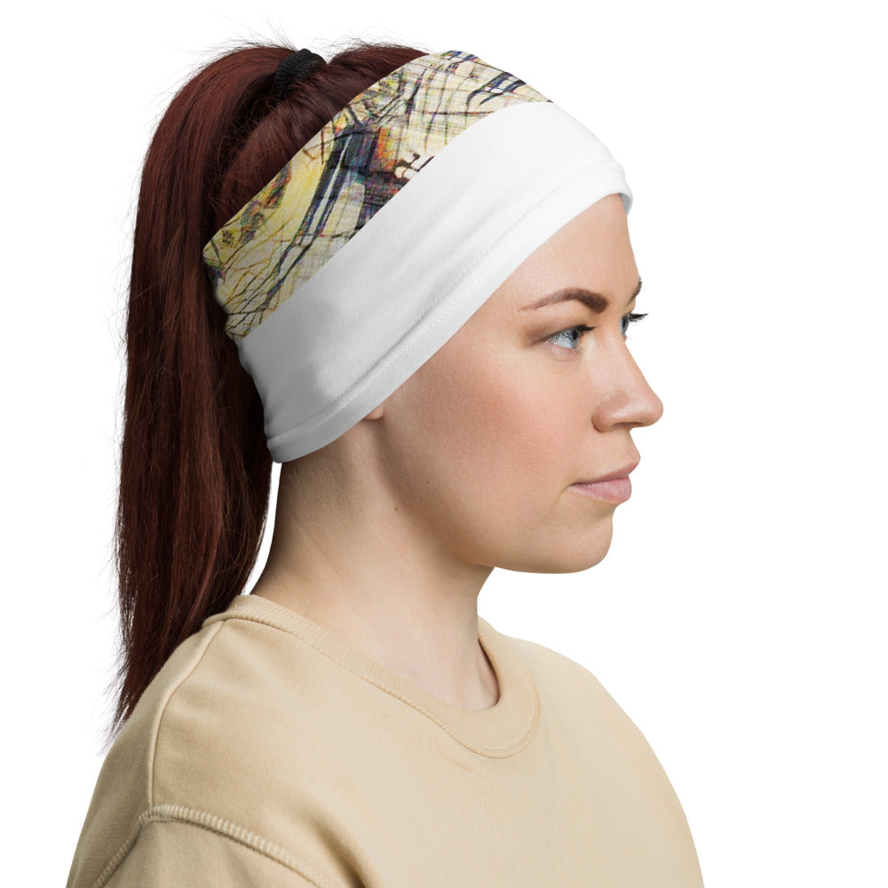 PUN HEX ORANGE Neck Gaiter