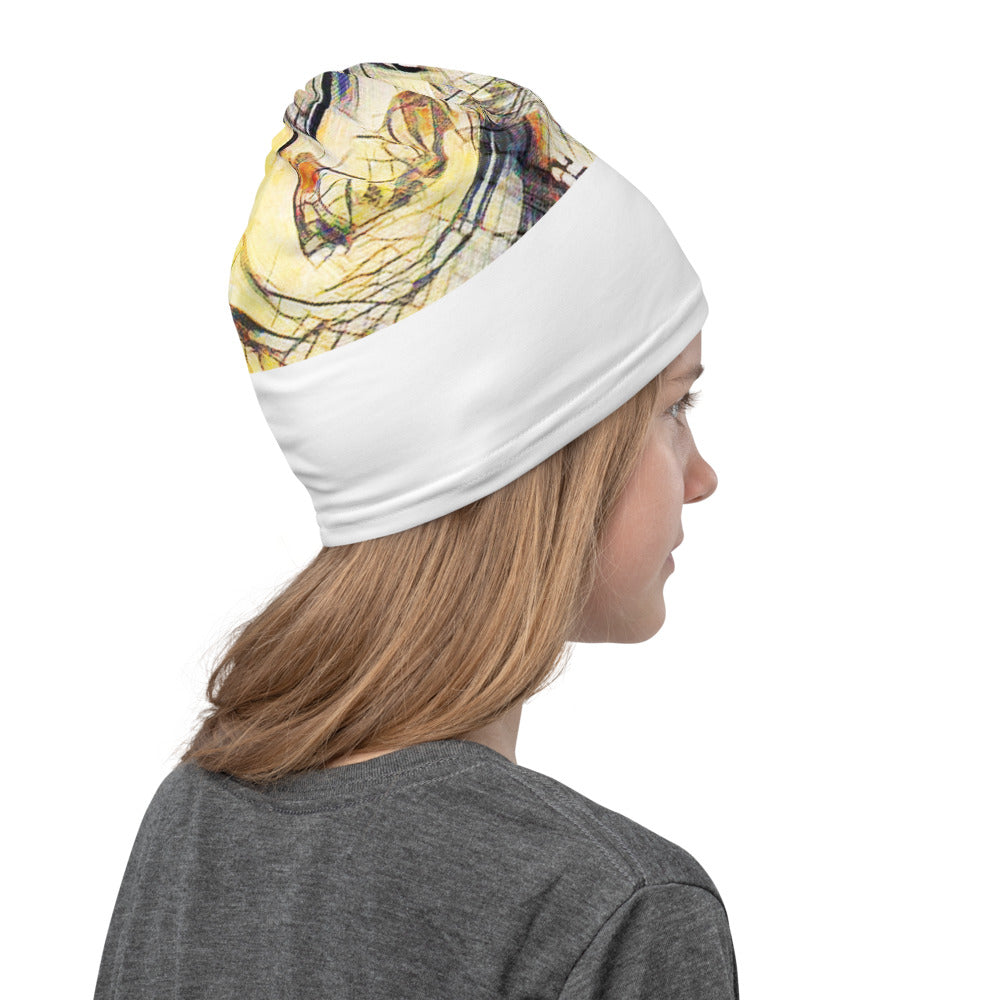 PUN HEX ORANGE Neck Gaiter