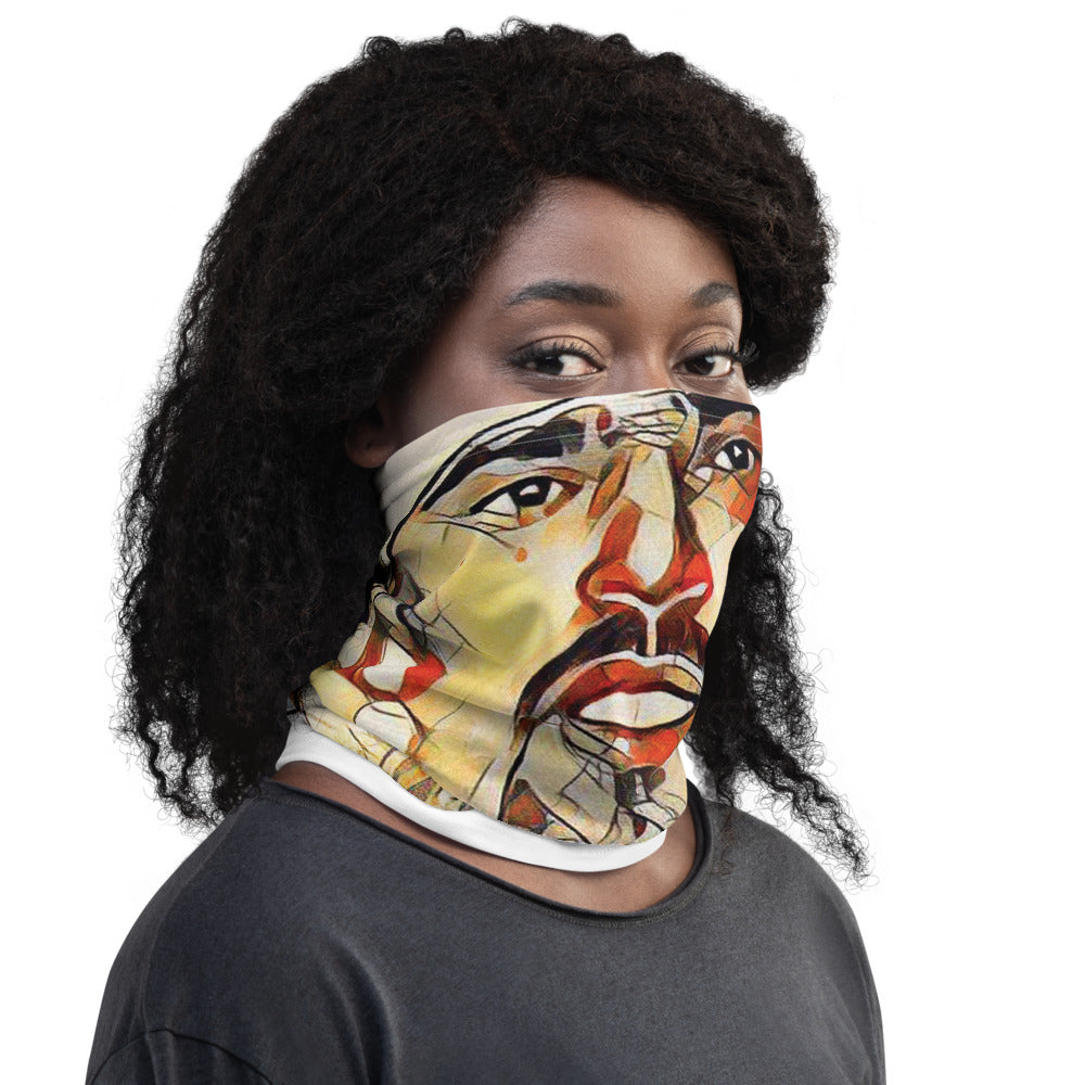 PUN HEX ORANGE Neck Gaiter