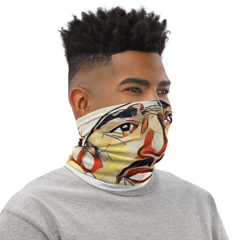 PUN HEX ORANGE Neck Gaiter