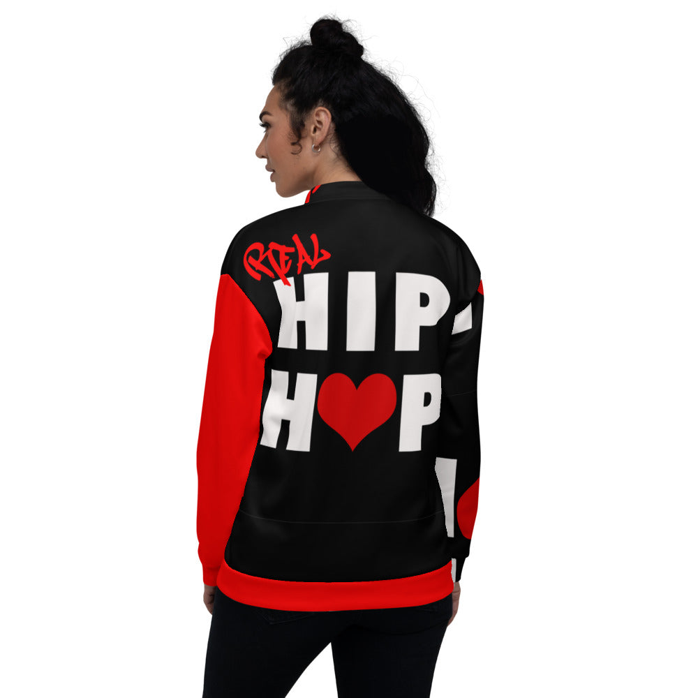 REAL HH LOVE - RWB Unisex Bomber Jacket