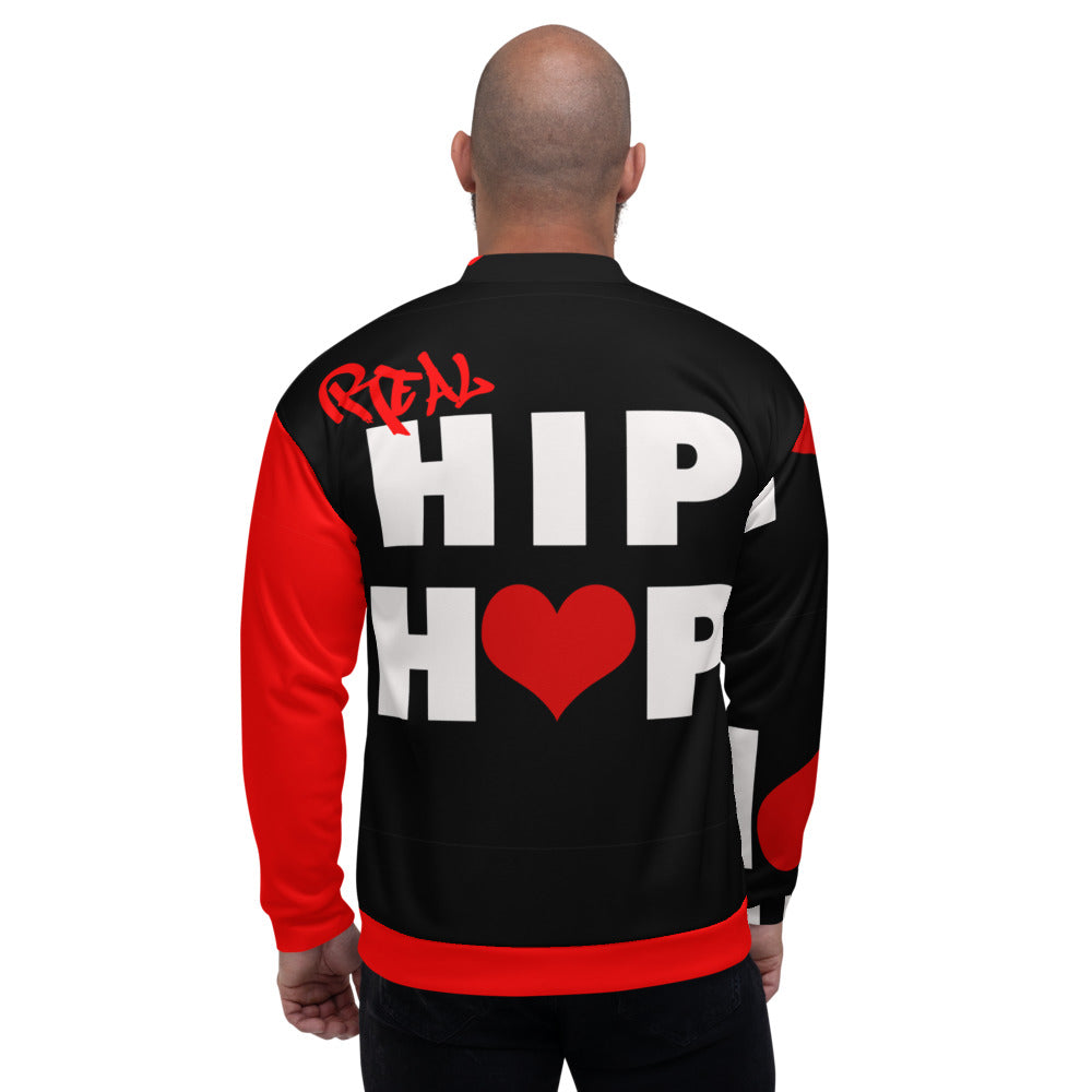 REAL HH LOVE - RWB Unisex Bomber Jacket
