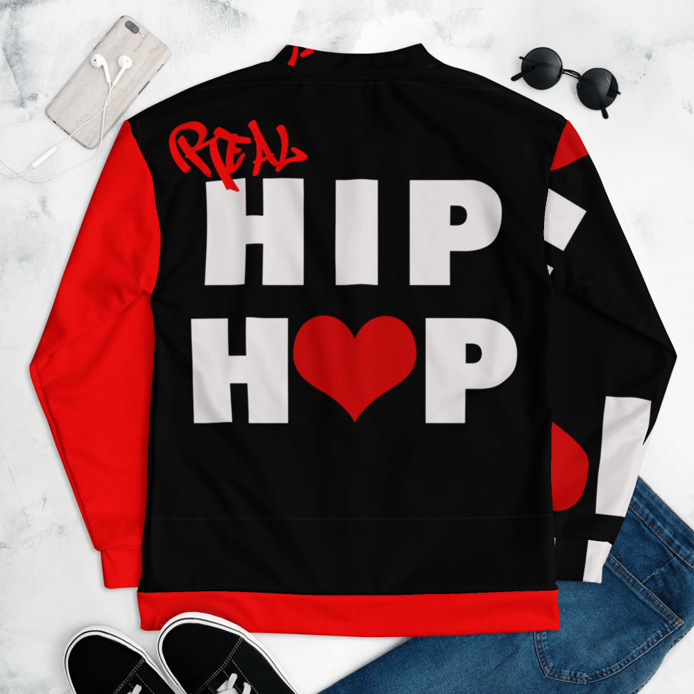REAL HH LOVE - RWB Unisex Bomber Jacket