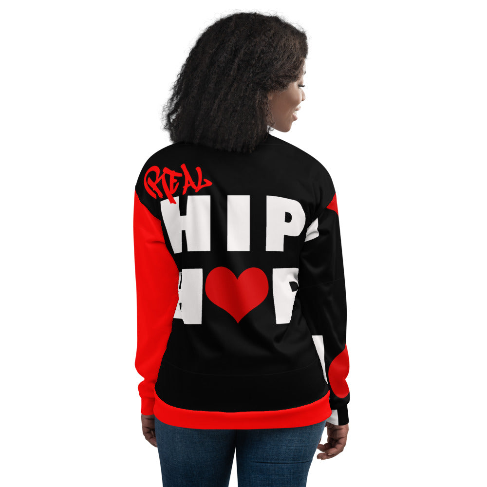 REAL HH LOVE - RWB Unisex Bomber Jacket