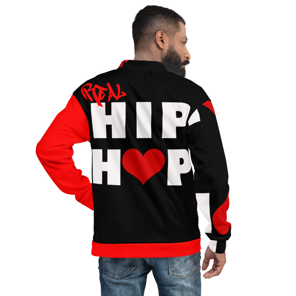 REAL HH LOVE - RWB Unisex Bomber Jacket