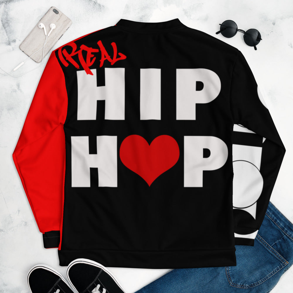 REAL HH LUV-RED Unisex Bomber Jacket