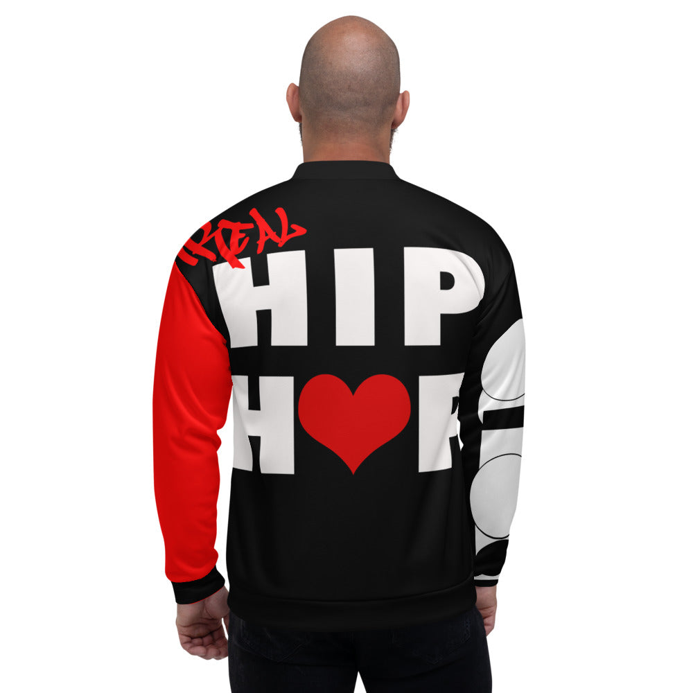 REAL HH LUV-RED Unisex Bomber Jacket