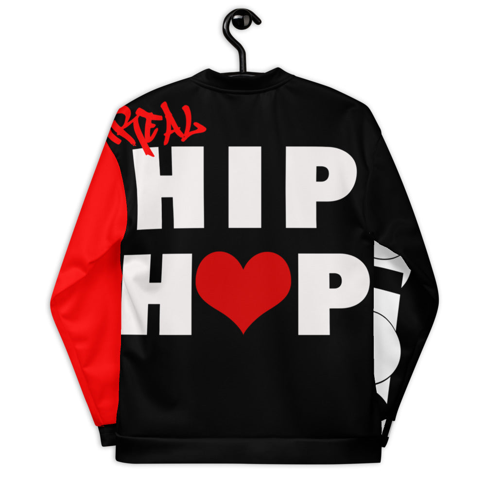 REAL HH LUV-RED Unisex Bomber Jacket