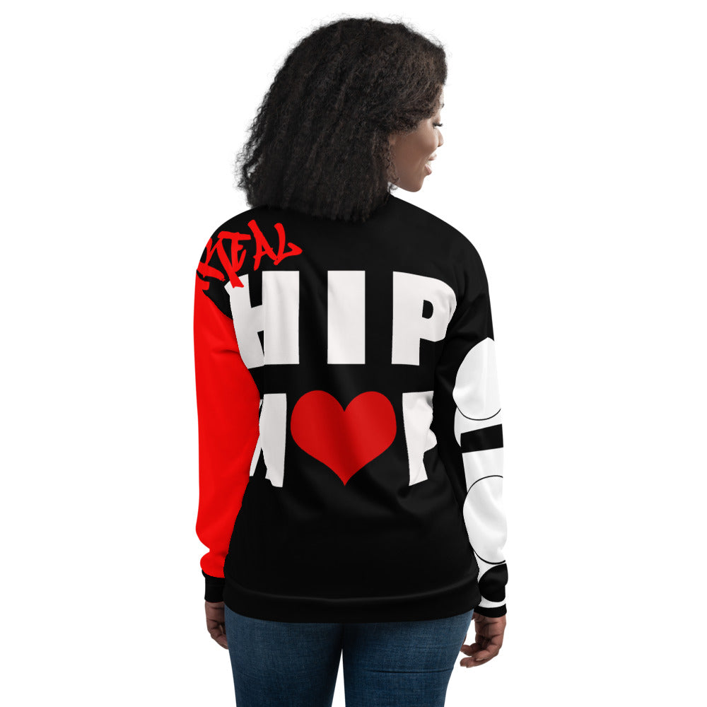 REAL HH LUV-RED Unisex Bomber Jacket