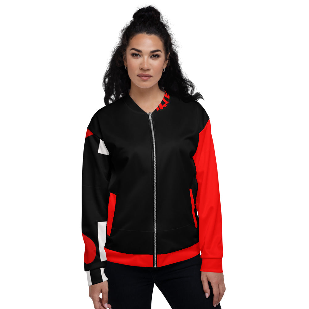 REAL HH LOVE - RWB Unisex Bomber Jacket
