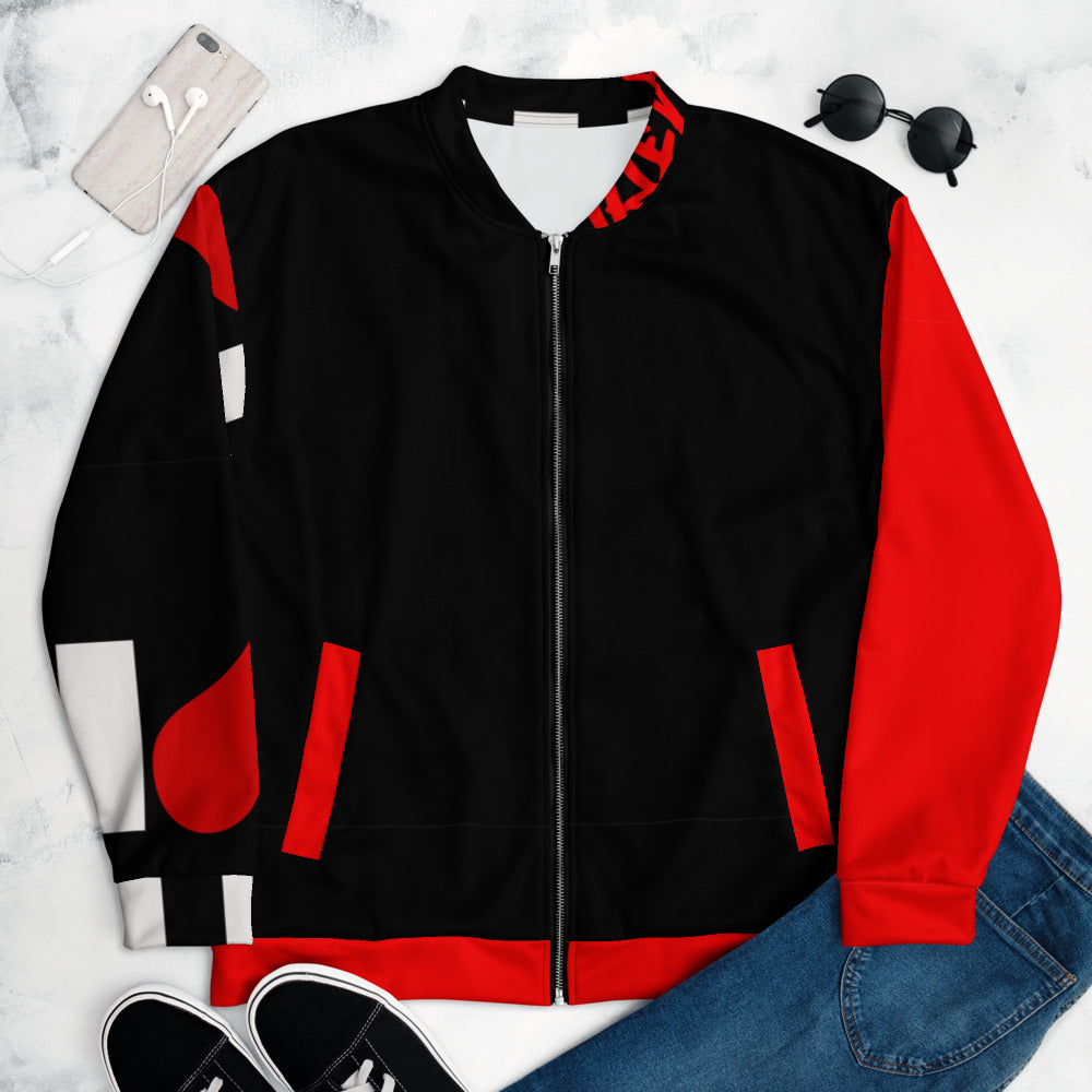 REAL HH LOVE - RWB Unisex Bomber Jacket