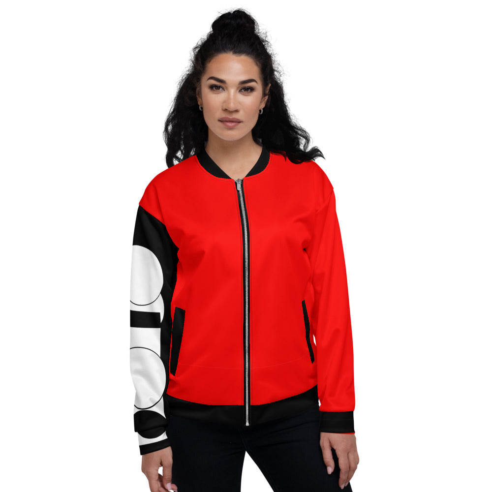 REAL HH LUV-RED Unisex Bomber Jacket