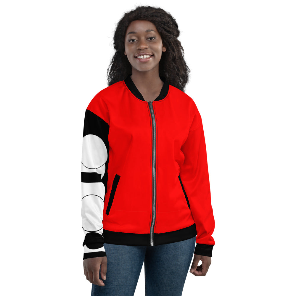 REAL HH LUV-RED Unisex Bomber Jacket