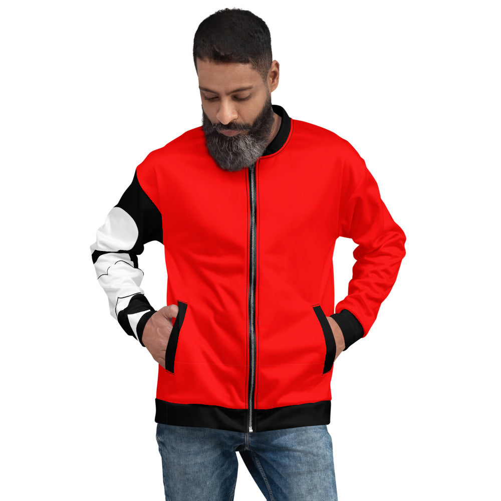 REAL HH LUV-RED Unisex Bomber Jacket