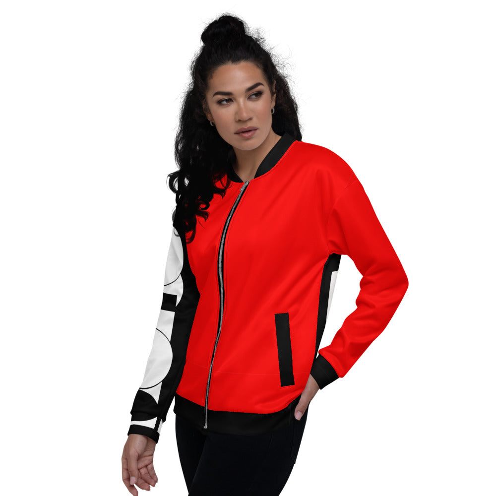 REAL HH LUV-RED Unisex Bomber Jacket
