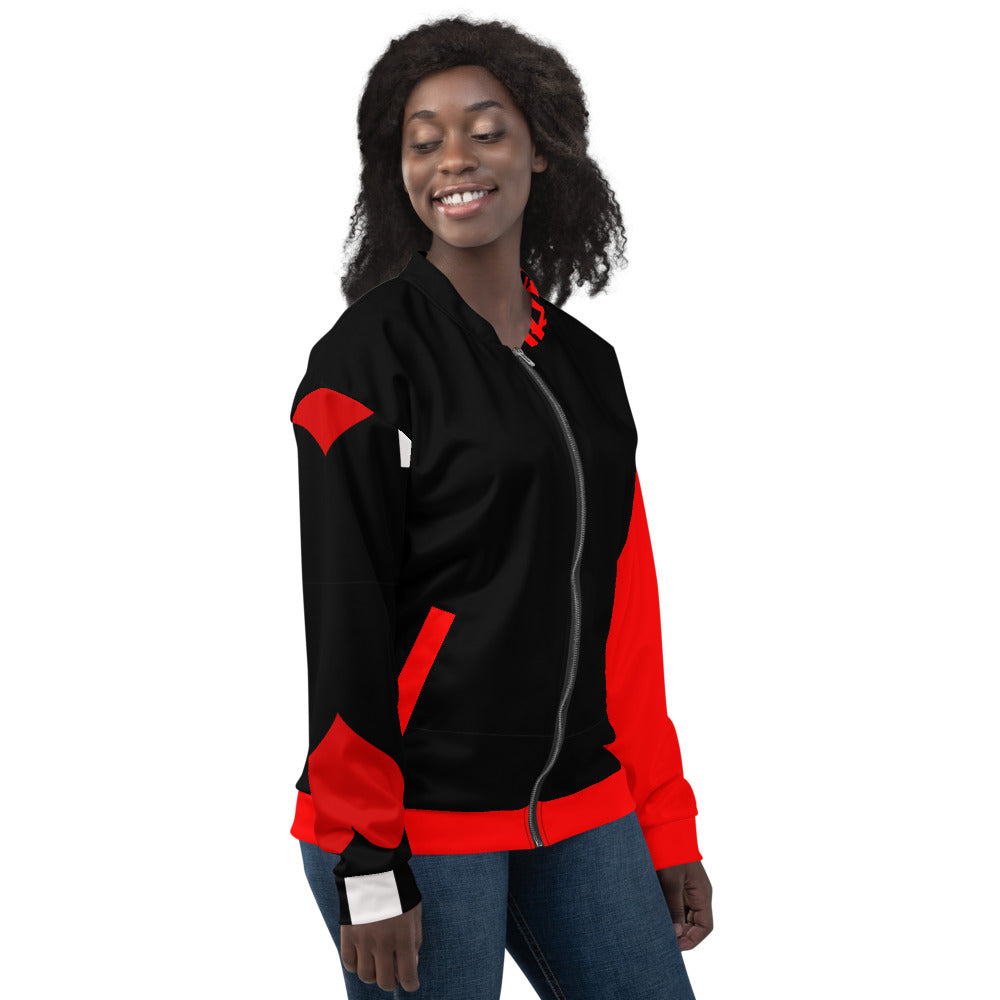 REAL HH LOVE - RWB Unisex Bomber Jacket