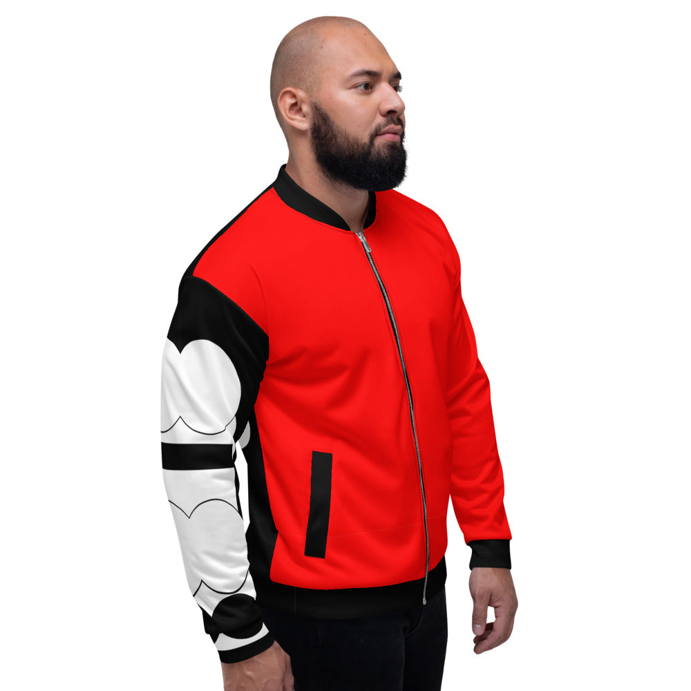 REAL HH LUV-RED Unisex Bomber Jacket