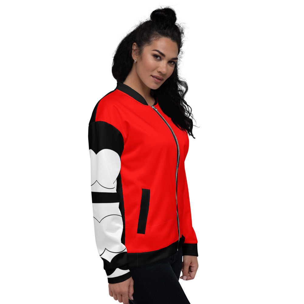 REAL HH LUV-RED Unisex Bomber Jacket