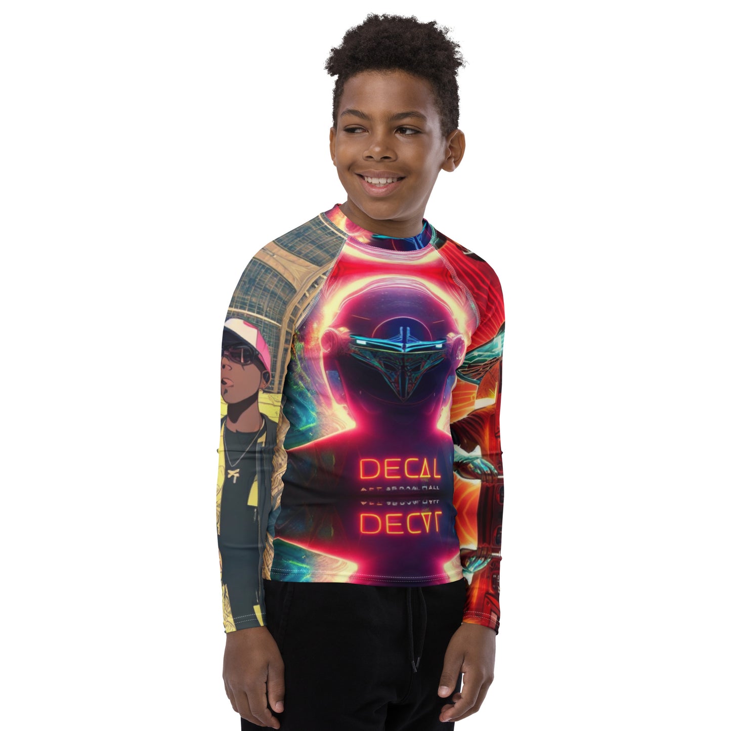 Decal Youth Rash Guard