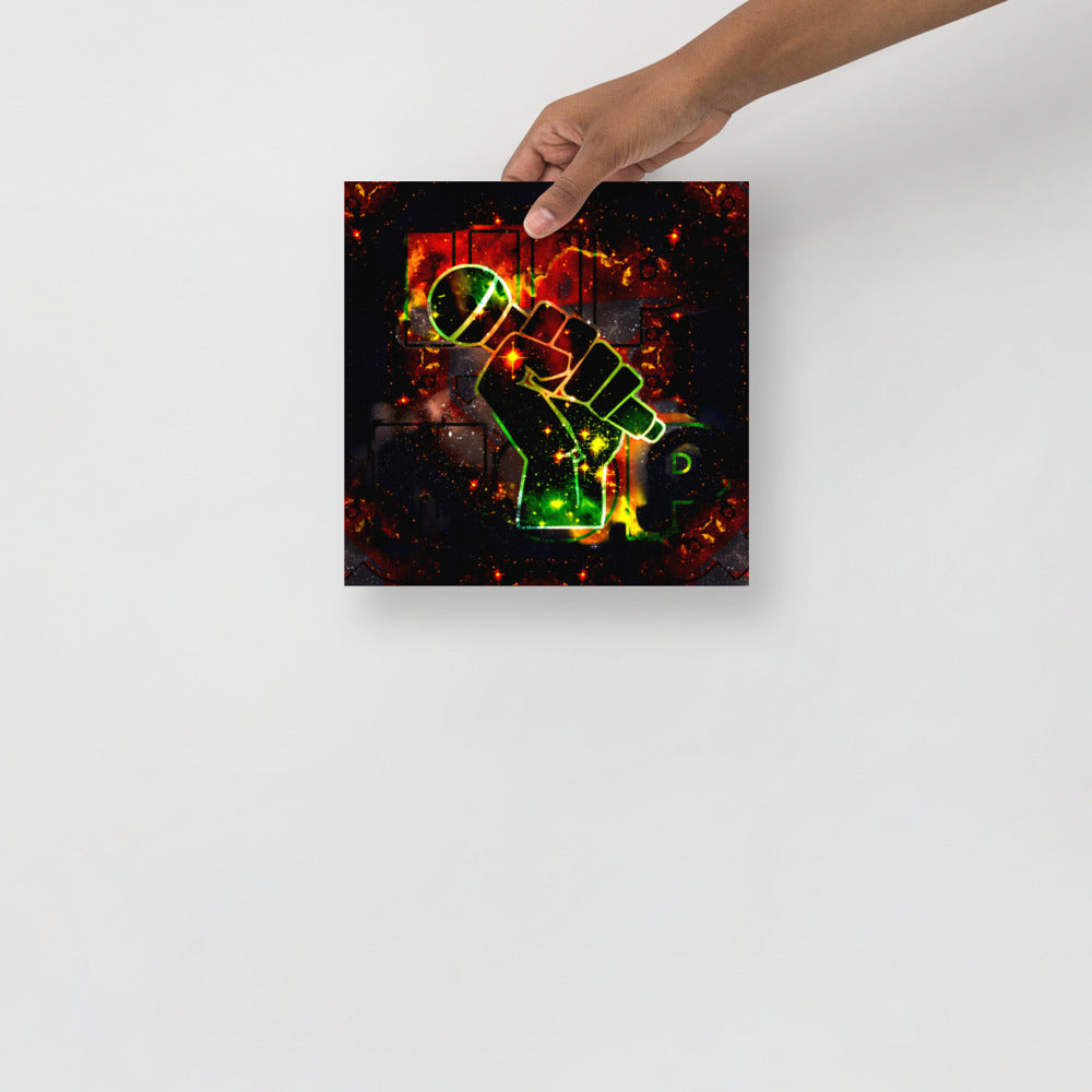 UNIVERSAL EMCEE Photo paper poster