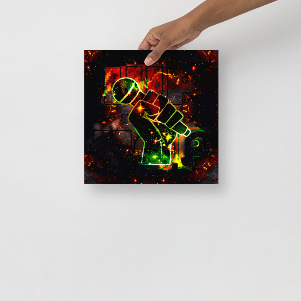 UNIVERSAL EMCEE Photo paper poster