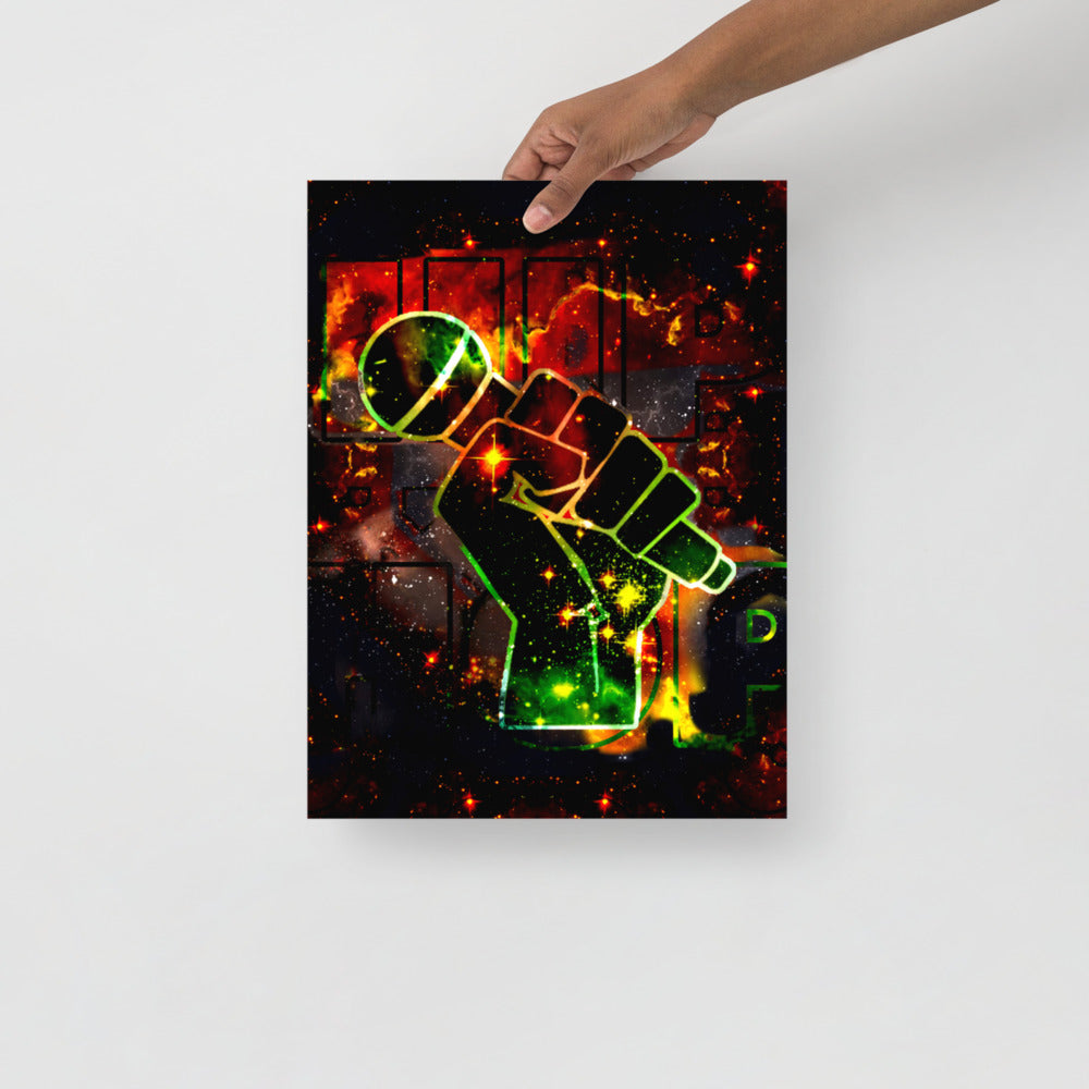 UNIVERSAL EMCEE Photo paper poster