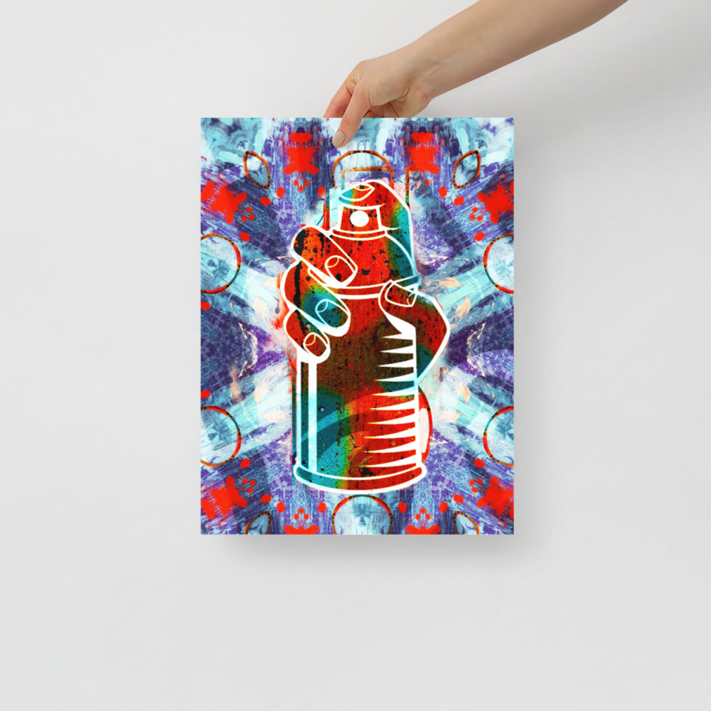 BLUEJEAN WALL GRAF Photo paper poster