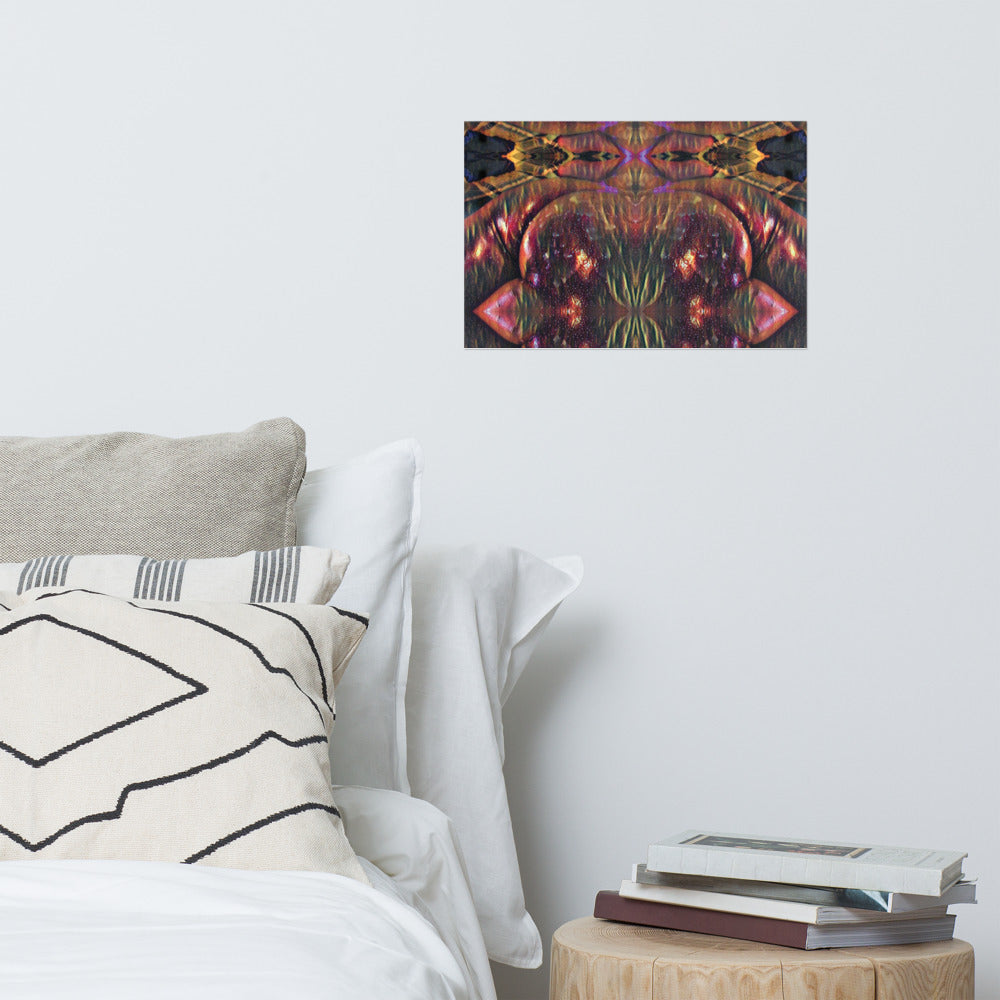 GALACTIC FRAGMENTS Photo paper poster