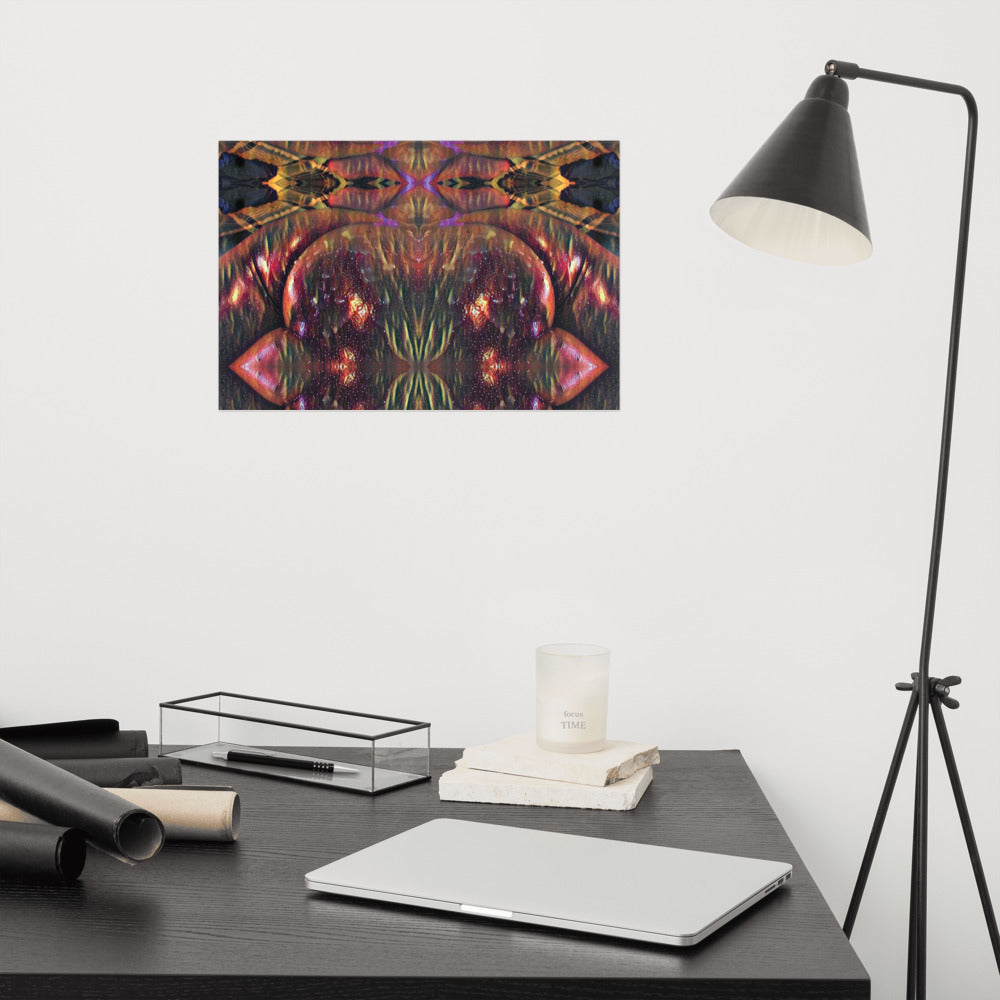 GALACTIC FRAGMENTS Photo paper poster