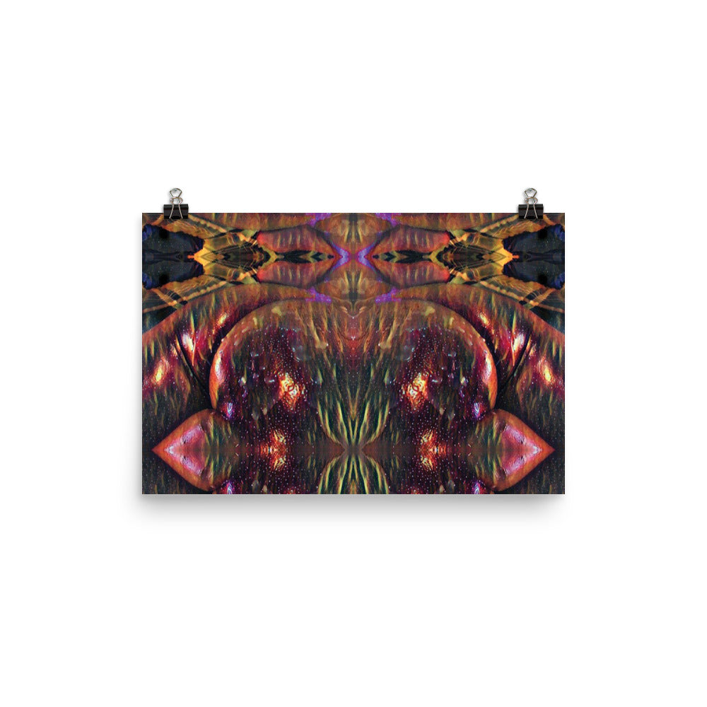 GALACTIC FRAGMENTS Photo paper poster
