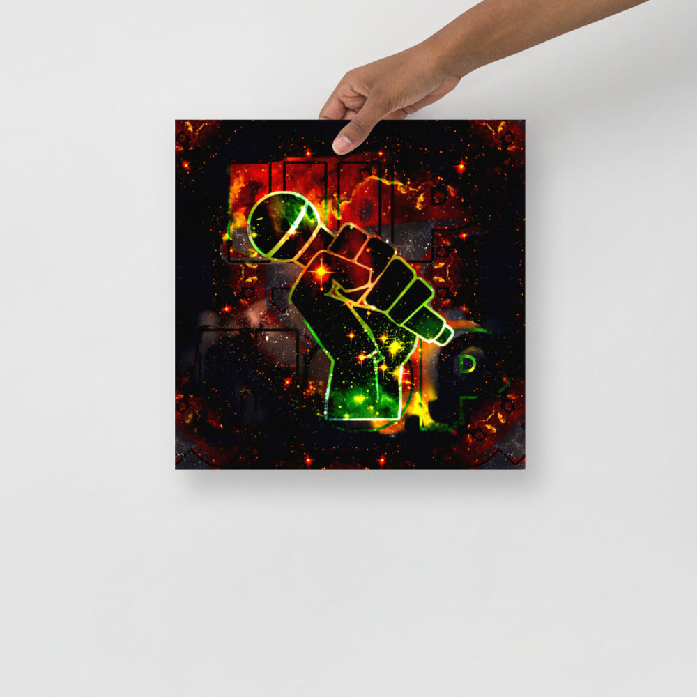 UNIVERSAL EMCEE Photo paper poster