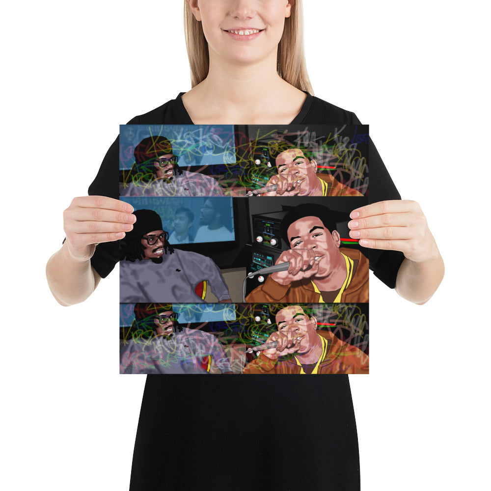 KURT NICE & CRAIG MACK @ARISTA Photo paper poster
