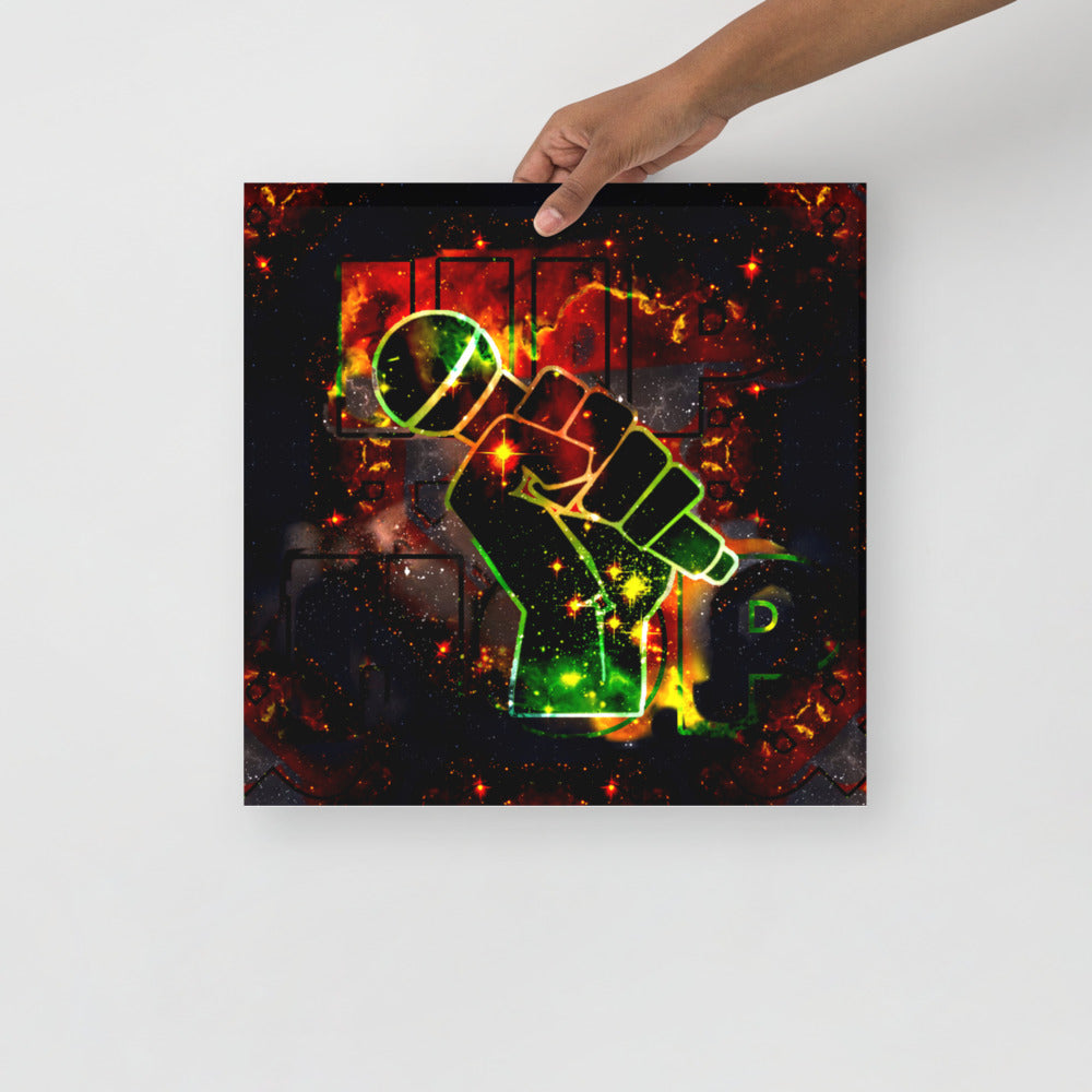 UNIVERSAL EMCEE Photo paper poster