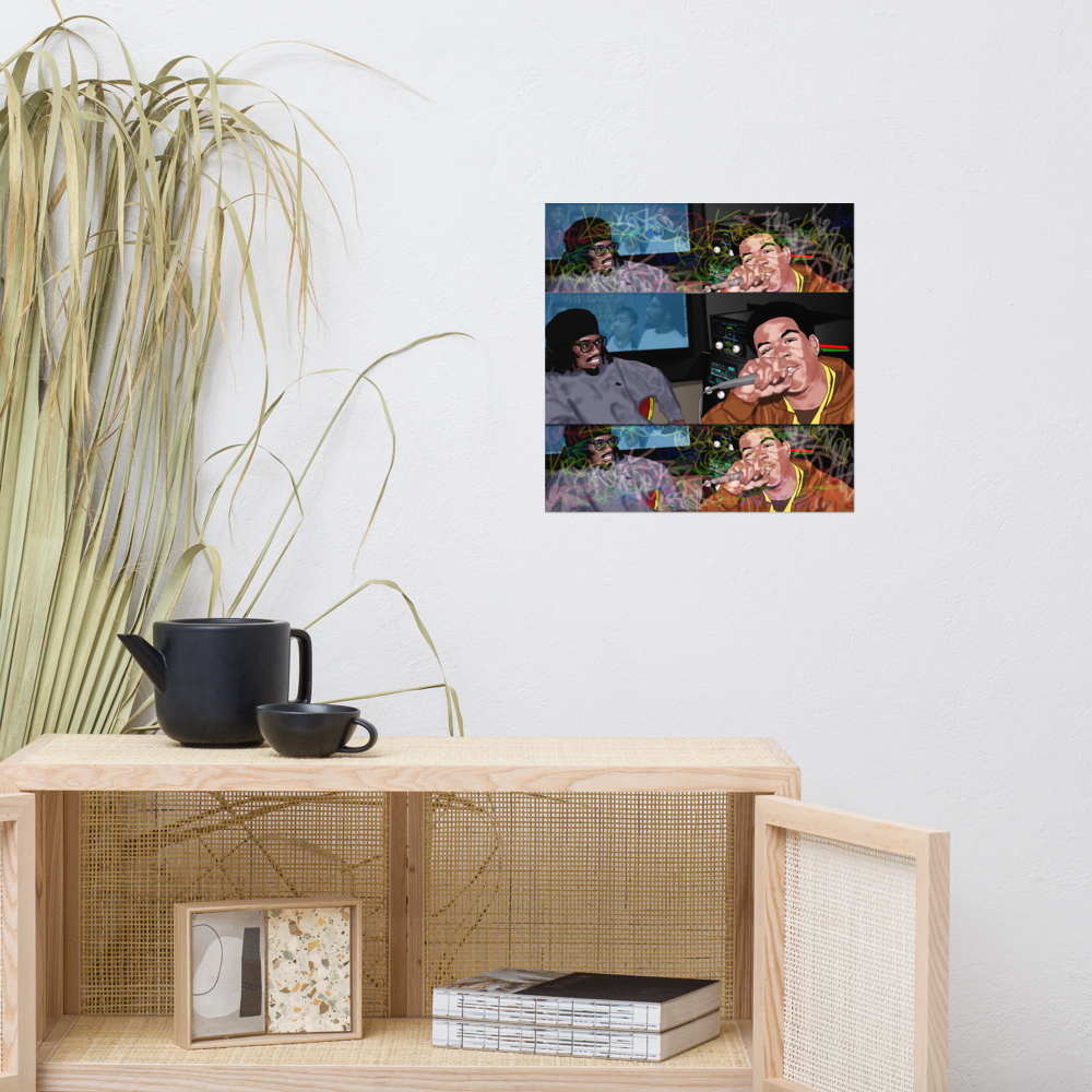 KURT NICE & CRAIG MACK @ARISTA Photo paper poster