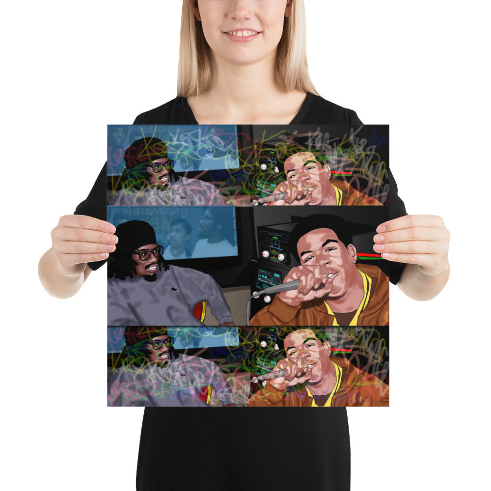 KURT NICE & CRAIG MACK @ARISTA Photo paper poster
