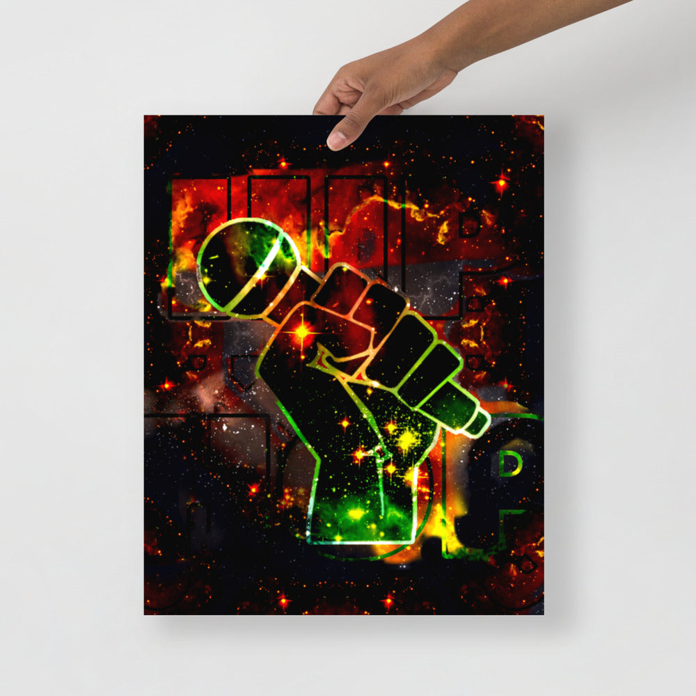 UNIVERSAL EMCEE Photo paper poster