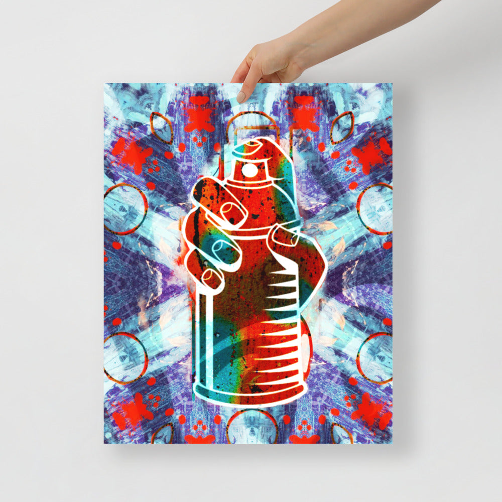BLUEJEAN WALL GRAF Photo paper poster