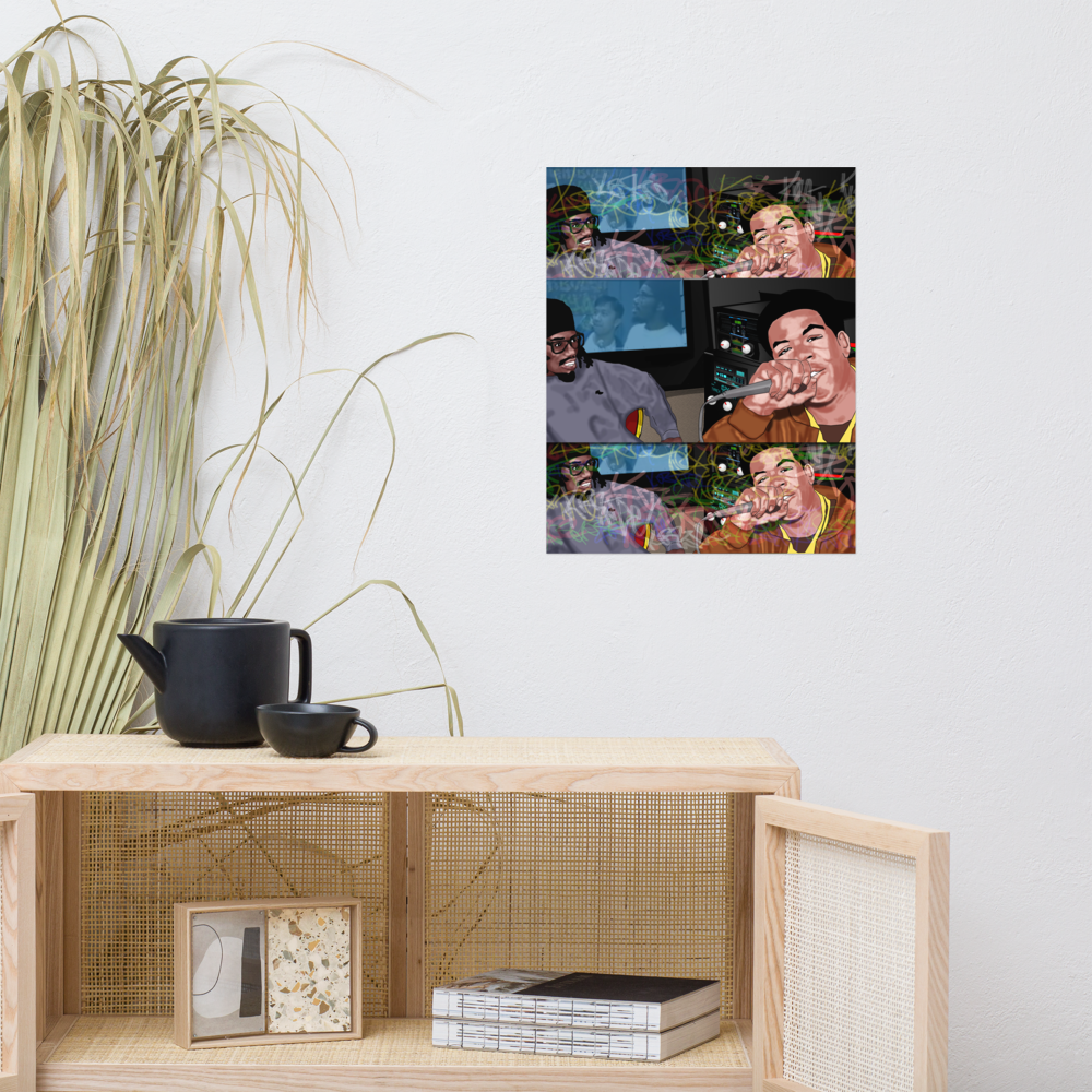 KURT NICE & CRAIG MACK @ARISTA Photo paper poster